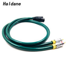 Haldane-Cable de Audio HIFI Nakamichi RCA a XLR, conector macho a XLR macho, Conector de interconexión con Cable de FA-220 FURUTECH 2024 - compra barato