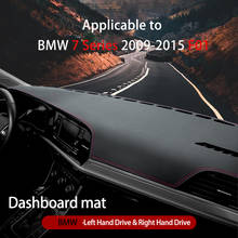 Anti-Slip Mat for BMW 7 Series F01 2009 2010 2011 2012 2013 2014 2015 Dashboard Cover Dashmat Accessories 730i 740i 750i 730d 2024 - buy cheap
