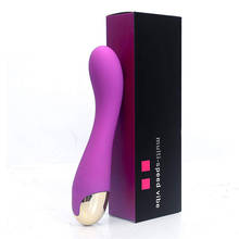 Consolador vibrador de silicona para mujer, productos sexuales, estimulador del clítoris femenino del punto G, consolador de clítoris, Juguetes sexuales 2024 - compra barato