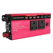 1500W Solar Power Inverter 12V 220V Car Converter 4 USB Car Inverter Modified Sine Wave Transformer Convert with LED Display 2024 - buy cheap