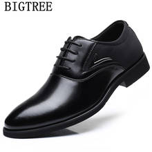 Office Shoes Men Formal Italian Brand Men Dress Shoes Leather Evening Dress Coiffeur Men Coiffeur Shoes Brown Dress Big Size 48 2024 - buy cheap