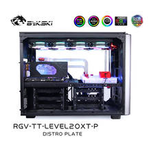 Bykski kit de refrigeração via aquática para estojo tt level20 xt, 5v argb, para montagem de gpu único, embutido 2024 - compre barato