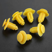 20Pcs D164 Clips Sill Kick Plate Cover Trim Retainer Fasteners Yellow For Rover 75 ZT EKM100270 2024 - buy cheap