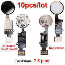 Cable flexible de botón de inicio Universal para iPhone 7 8 Plus, piezas de reparación de tecla de menú con función de retorno, 10 unids/lote 2024 - compra barato