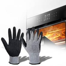 1 Pair Nylon BBQ Gloves 500/800 Degrees Celsius Heat Resistance Anti-slip Oven Gloves Microwave Mitts Kitchen Accessories 2024 - buy cheap