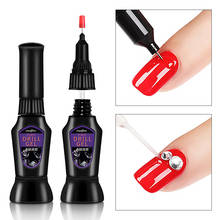 Cola para unha profissional tslm1, cola forte de 10ml para acrílico diy, ferramentas de decoração, não-tóxica, duradoura, ferramenta para arte de unha feminina 2024 - compre barato