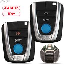 Jingyuqin Remote Control Car Key Original 434Mhz ID49 For BMW i3 i8 Series 2014-2017 4BTN Keyless FOB NBGIDGNG1 2024 - buy cheap