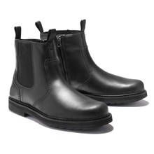 Botas estilo Chelsea para hombre, botines de Color sólido de alta calidad, resistentes al desgaste, hechos a mano, esmerilados, de talla grande, con cremallera, Retro, que combinan con todo 2024 - compra barato