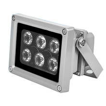 Cctv leds 6 pçs array ir led iluminador luz infravermelha à prova dwaterproof água visão noturna cctv luz de preenchimento para câmera de vigilância de segurança 2024 - compre barato