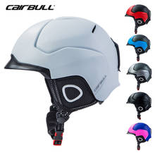 CAIRBULL высококачественный лыжный шлем для взрослых, защитный шлем для катания на лыжах в литой форме, для мужчин и женщин, шлем для скейтборда, спортивное оборудование для активного отдыха 2024 - купить недорого