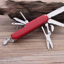 Stainless Steel Multi Knife 11 In 1 Multifunctional Swiss Knife Tool  Pocket Hunting Outdoor Camping Survival Folding Knife 2024 - buy cheap