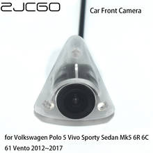 ZJCGO CCD Car Front View Parking LOGO Camera Positive Image for Volkswagen Polo 5 Vivo Sporty Sedan Mk5 6R 6C 61 Vento 2012~2017 2024 - buy cheap