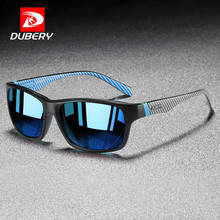 DUBERY New Fashion Square Men's Polarized Sunglasses UV400 Driving Shades Men Blue Mirror Summer Sun Glasses For Men Male A72 2024 - buy cheap