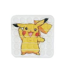 Pokemon pikachu pop it bolha de brinquedo, para adultos alívio do estresse anti-estresse presente caixa de estresse 2024 - compre barato