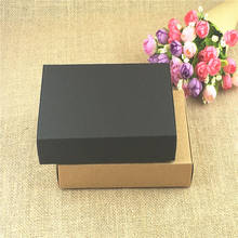 30pcs/Lot Simple Vintage Style Two Color Kraft Paper Aircraft Boxes For Dried Flower Bouquet Container Cardboard Handmade Boxes 2024 - купить недорого