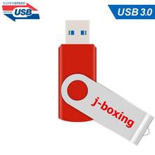 J-boxing 32GB USB 3.0 Flash Drive Metal Folding 64GB 16GB Enough Memory Stick Flash Pen Drive Flash Stick for PC Mac Laptop Red 2024 - buy cheap