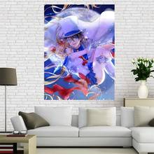 Hot Sell Custom Detective Conan Canvas Painting Poster Home Decor Cloth Fabric Wall Art Poster for Living Room 2024 - buy cheap