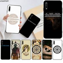 Uncharted - SIC PARVIS MAGNA black Phone Case Hull for Huawei Honor 30 20 10 9 8 8x 8c v30 Lite view pro 2024 - buy cheap