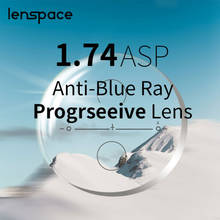 Óculos de prescrição ótica asféricos progressivos anti-blue ray 1.74 2024 - compre barato