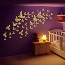 Полые 3D l бабочка наклейки на стену дома моделирование двухсторонняя деко с бабочками; Для детей; Наклейки на стену для вечерние раскладка клавиатуры 2024 - купить недорого