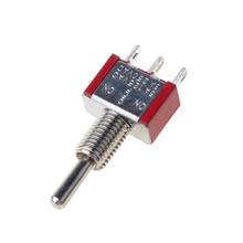 SPDT-Interruptor de palanca de 3 posiciones, 3 pines, rojo, MTS-103, AC250V, 2A, 120V, 5A, G32C 2024 - compra barato