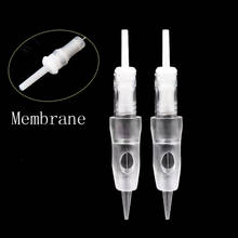 20pcs Membrane Needles Cartridges screw type Eyebrow Tattoo Needle cartridge for permanent makeup Wireless Machine 2024 - buy cheap