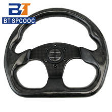 SPCOOC High Quality Car Steering Wheel 13Inch 320-330mm Real Carbon Fiber Racing Sport Steering Wheels With O* Horn Button 2024 - buy cheap
