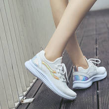 2019 Casual Shoes Women Mash White Sneakers Outdoor Trainers Women Tenis Shoes Platform Sneakers Women Shoes YYJ60 2024 - buy cheap