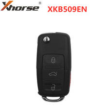 XHORSE XKB509EN Wired Universal Remote Key B5 Style Flip 3+1 Buttons for VVDI Key Tool English Version 5pcs 2024 - buy cheap