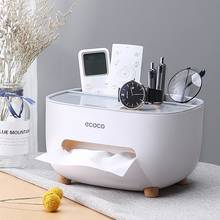 Drawer household living room dining room creative lovely simple light luxury multi function remote control storage tissue box 2024 - buy cheap