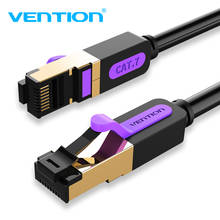 Vention Ethernet кабель Cat7 RJ45 Lan Кабель SSTP сеть Интернет 10 м 15 м патч-корд кабель для ПК маршрутизатор кабель для ноутбука Ethernet 2024 - купить недорого