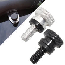 Motorcycle Mini Rear Fender Mudguard Seat Bolt Screw 6mm For Harley Sportster XL 883 1200 Dyna Touring Glides Softail Universal 2024 - buy cheap