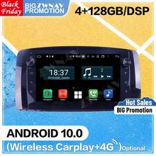 2 Din 128G Carplay Android для Mercedes Benz R-Class W251 R300 M-Class W164 ML350 R350 2006-2014 автомобильное радио стерео аудио GPS устройство 2024 - купить недорого