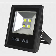 Reflector LED para iluminación exterior, Foco Reflector impermeable IP66, 200W, AC85-265V, 10 unidades 2024 - compra barato