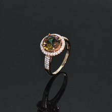 MH zultanita-anillos de piedras preciosas para mujer, Plata de Ley 925 sólida, anillo de cambio de Color creado, regalo de boda, joyería fina, envío rápido 2024 - compra barato