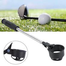 Bola de golfe telescópica portátil com eixo de aço inoxidável, picareta, nova chique 2024 - compre barato