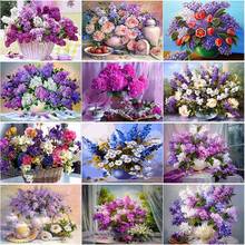 New 5D DIY Diamond Painting Scenery Cross Stitch Flower Diamond Embroidery Full Square Round Drill Crafts Home Decor Art Gift 2024 - buy cheap