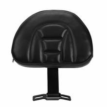 Motorcycle Driver Backrest Plug IN Sissy Bar For Harley Fatboy Heritage Softail 2007-2014 2015 2016 2017 2018 Black Chrome 2024 - buy cheap