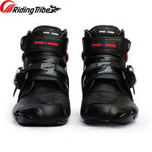 Motorcycle Boots Motocross Professional Racing Shoes Motorbike Biker Rider Protective Riding Boot Moto Zapatos Men Women A9003 2024 - buy cheap