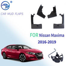 Frente del coche de la rueda trasera de barro para Nissan Maxima 2016-2019 guardabarros coche accesorios de plástico suave 2024 - compra barato