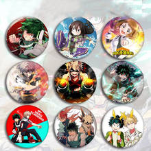 5 Pcs Kawaii Anime My Hero Academia Cosplay Badge Cartoon Boku No Hero Academia Brooch Pins Izuku Collection Bags Badges Toys 2024 - buy cheap