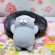 Cute Mochi Cat Squeeze Healing Fun Kids Kawaii Toy Stress Reliever Decor Low Rising Stress Reliever Toys Antistress For Hands 2024 - buy cheap