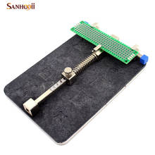 SANHOOII Mobile Phone Stainless Steel Anti-static Repair Board PCB Holder for iPhone 6 7 Logic Board A8 A9 A10 A11 Chip Fixture 2024 - buy cheap