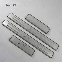 For Subaru XV 2012- 2016 stainless steel Car door cover outside door sill plate Scuff Plate/Door Sill Door Sill Car styling 2024 - buy cheap