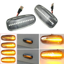 2Pcs LED Dynamic Side Marker Turn Signal Lights Indicator Lamps For Mercedes Vito W638 W210 Vario W670 Vaneo W414 W124 W208 W901 2024 - buy cheap