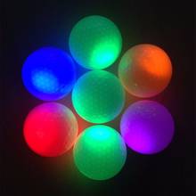 1Pc New Light-up Flashing Night Light Glowing Fluorescence Golf Balls Golfing Wholesale 2024 - buy cheap