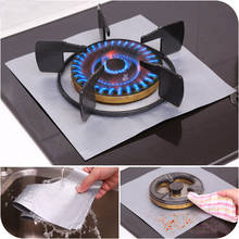 2Pcs Reusable Gas Stove Protectors Non-stick Cooker Protective Foil Cover Stovetop Burner Waterproof Cleaning Pad for Gas Stove 2024 - buy cheap