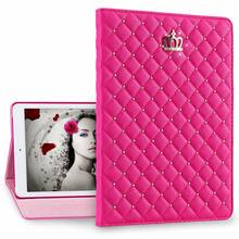 Luxury Crown Coque for iPad 7th Gen iPad 10.2 Case 2019 Smart Auto-Sleep PU Leather Stand A2200 A2123 Cover for iPad 10.2 Case 2024 - buy cheap