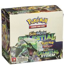 324 Cards Pokemon TCG: Sun & Moon Celestial Storm 36-Pack Booster Box Trading Card Game Kids Collection Toys 2024 - buy cheap