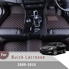 Alfombras RHD para Buick Lacrosse 2015, 2014, 2013, 2012, 2011, 2010, 2009, alfombrillas personalizadas para coche, accesorios, almohadillas interiores 2024 - compra barato